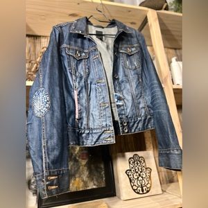 VINTAGE 🍀 LUCKY 🍀 BRAND denim COAT